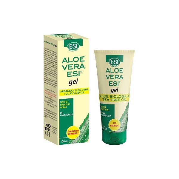 ESI ALOE VERA GEL S ULJEM ČAJEVCA 100ML