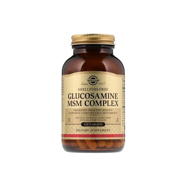 SOLGAR GLUCOSAMIN MSM KOMPLEKS A60
