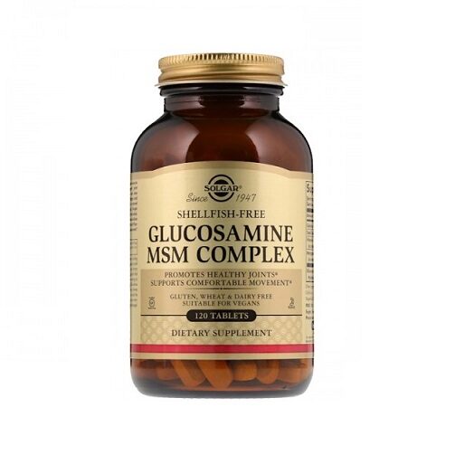 SOLGAR GLUCOSAMIN MSM KOMPLEKS A60