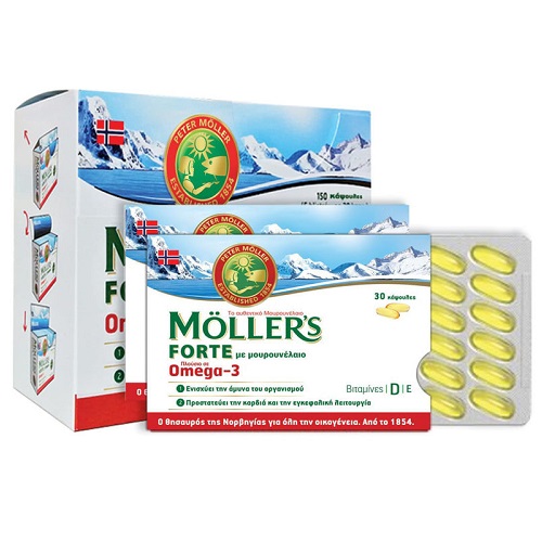 MOLLERS OMEGA 3 FORTE KAPSULE A30 - ROK TRAJANJA 31.12.2022.