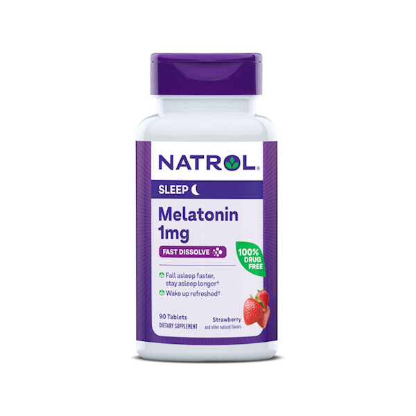 MELATONIN FAST DISSOLVE 1MG TABLETE A90 NATROL