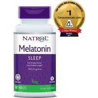 NATROL MELATONIN TABLETE 1MG A90