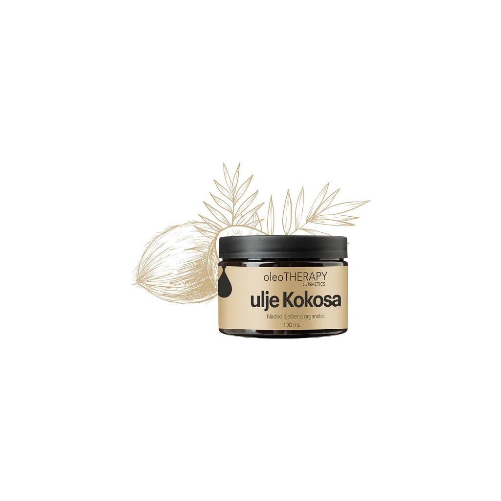 ULJE KOKOSA HLADNO TIJEŠTENO ORGANSKO 100ML OLEOTHERAPY