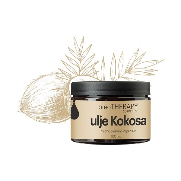 ULJE KOKOSA HLADNO TIJEŠTENO ORGANSKO 100ML OLEOTHERAPY
