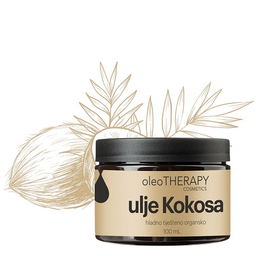 ULJE KOKOSA HLADNO TIJEŠTENO ORGANSKO 100ML OLEOTHERAPY