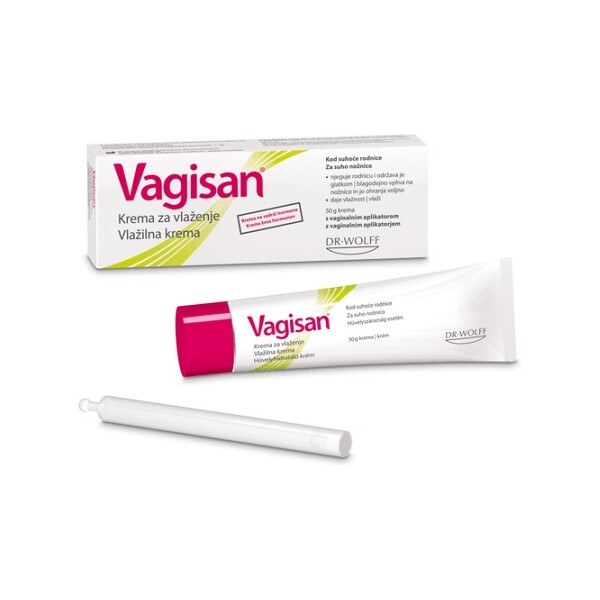 VAGISAN KREMA ZA VLAŽENJE S APLIKATOROM 50G