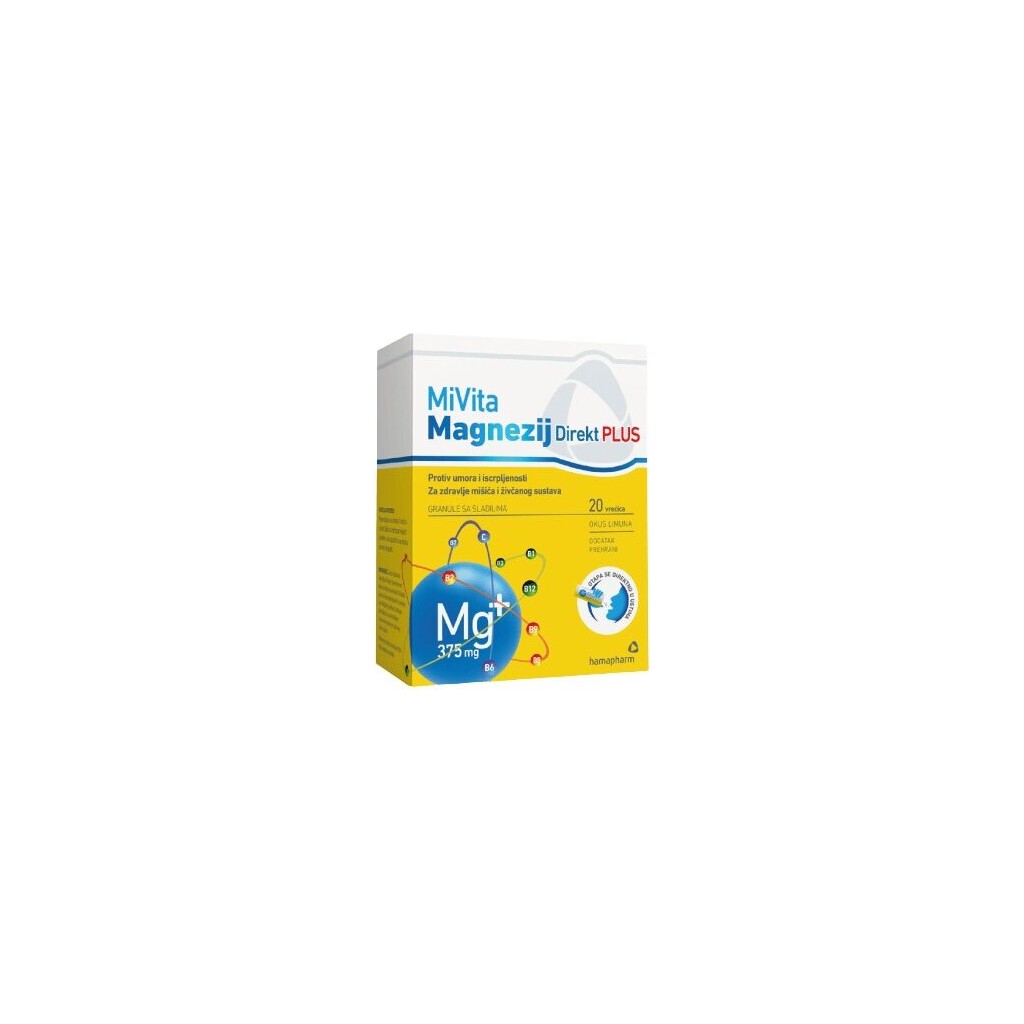 MIVITA MAGNEZIJ DIREKT PLUS HAMAPHARM A20