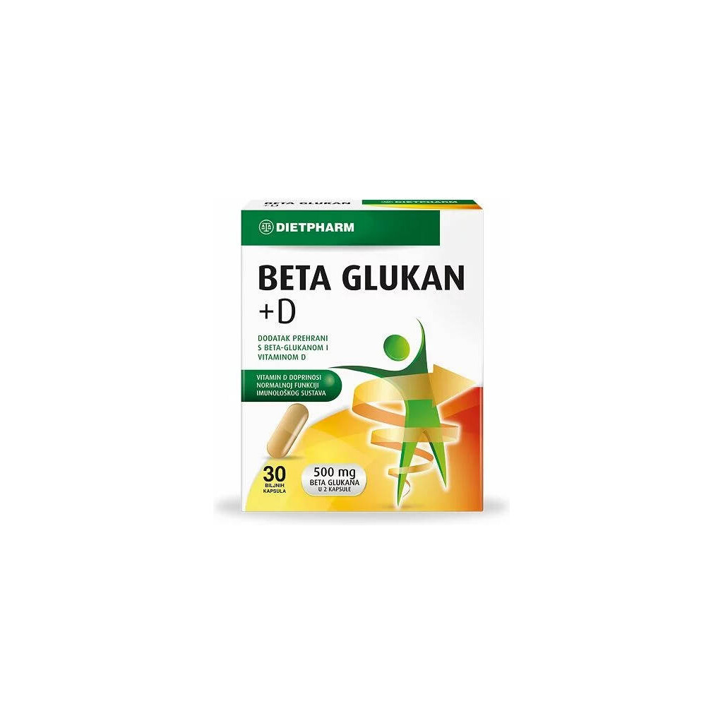 BETA GLUKAN + VITAMIN D KAPSULE DIETPHARM