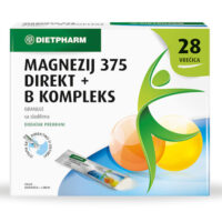 DIETPHARM MAGNEZIJ 375 DIREKT + B KOMPLEKS GRANULE A28 