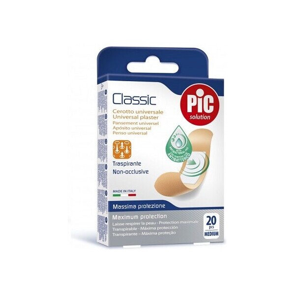 FLASTER ANTIBAKTERIJSKI PIC CLASSIC MEDIUM A20