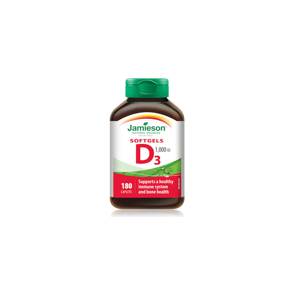 JAMIESON VITAMIN D3 1000 IU KAPSULE A180