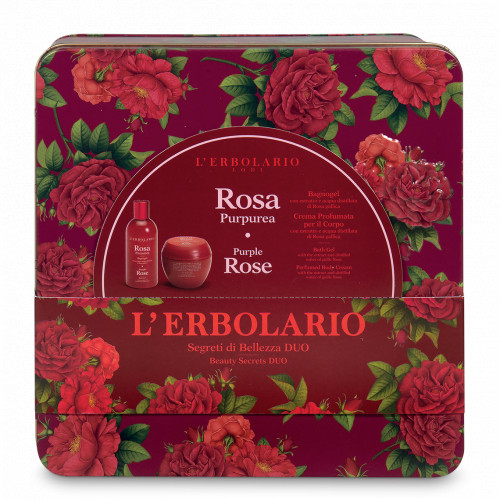 L'ERBOLARIO PURPLE ROSE LIMENA KUTIJA DUO