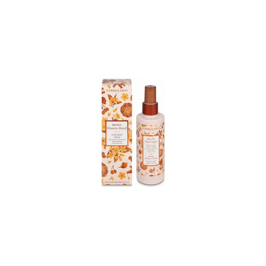 L'ERBOLARIO BERRIES FLOWER WOOD FLUID ZA TIJELO