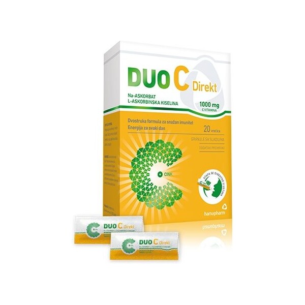 DUO C DIREKT 1000MG HAPAPHARM A20
