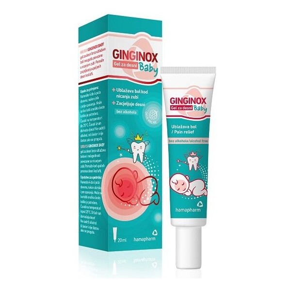 GINGINOX BABY GEL ZA DESNI HAMAPHARM 20ML