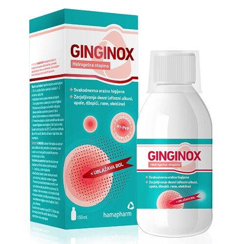 GINGINOX HIDROGELNA OTOPINA HAMAPHARM 150ML