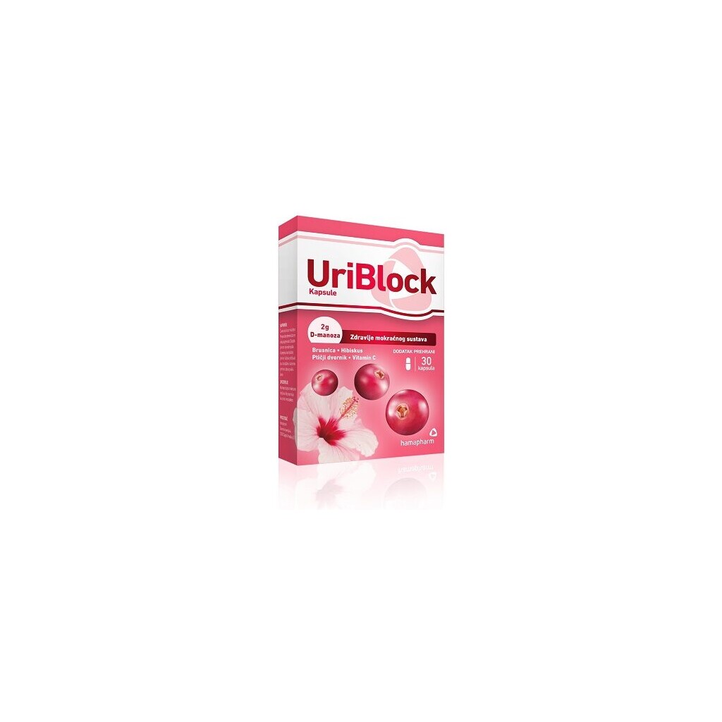 URIBLOCK KAPSULE HAMAPHARM A30