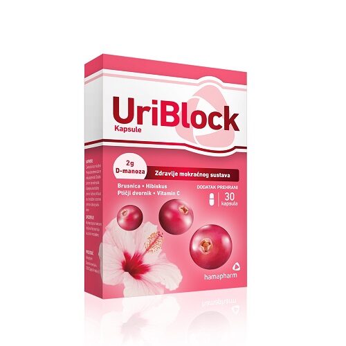 URIBLOCK KAPSULE HAMAPHARM A30