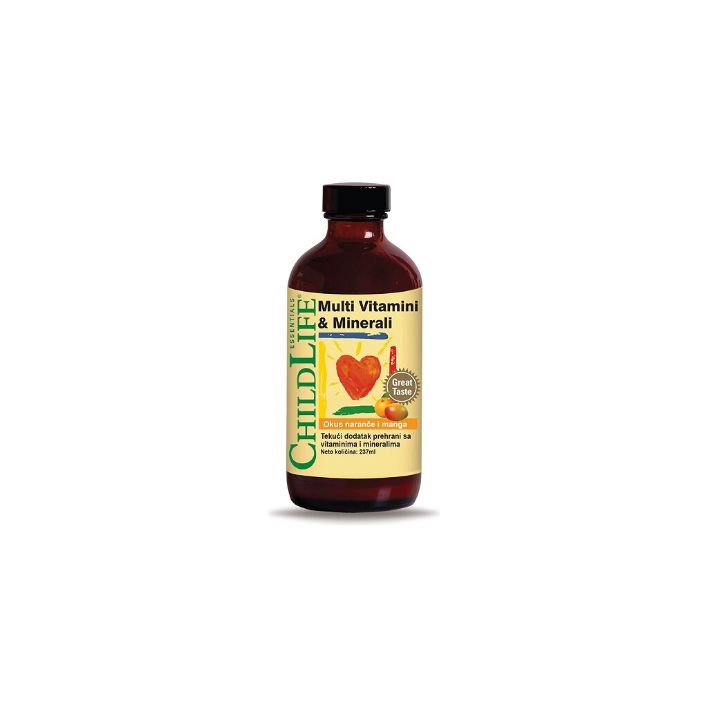 CHILDLIFE MULTIVITAMINI I MINERALI 237ML