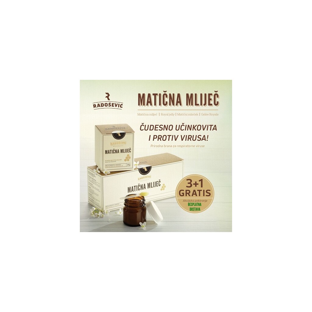 MATIČNA MLIJEČ RADOŠEVIĆ 105G+35G GRATIS