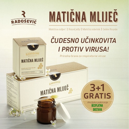 MATIČNA MLIJEČ RADOŠEVIĆ 105G+35G GRATIS