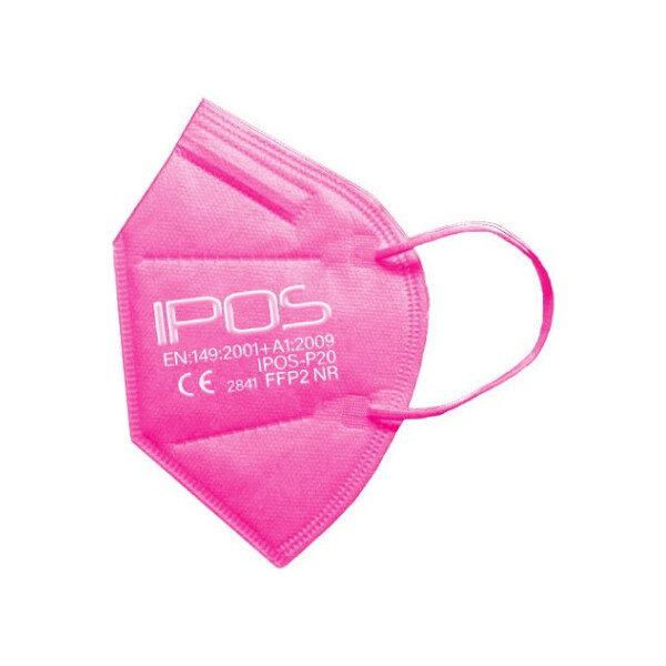 MASKA FFP2 P20 ROZA IPOS