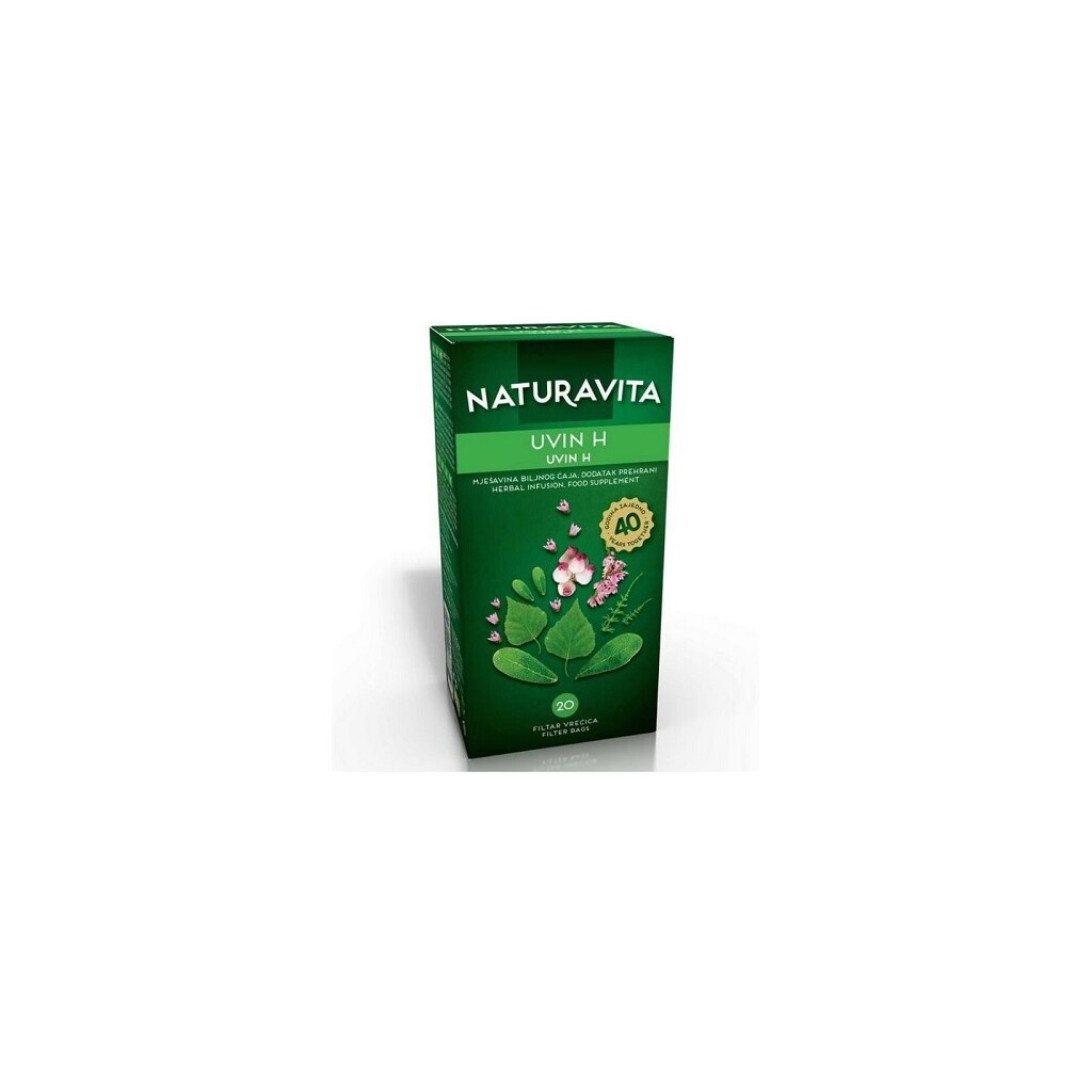 ČAJ UVIN H FILTER NATURAVITA A20