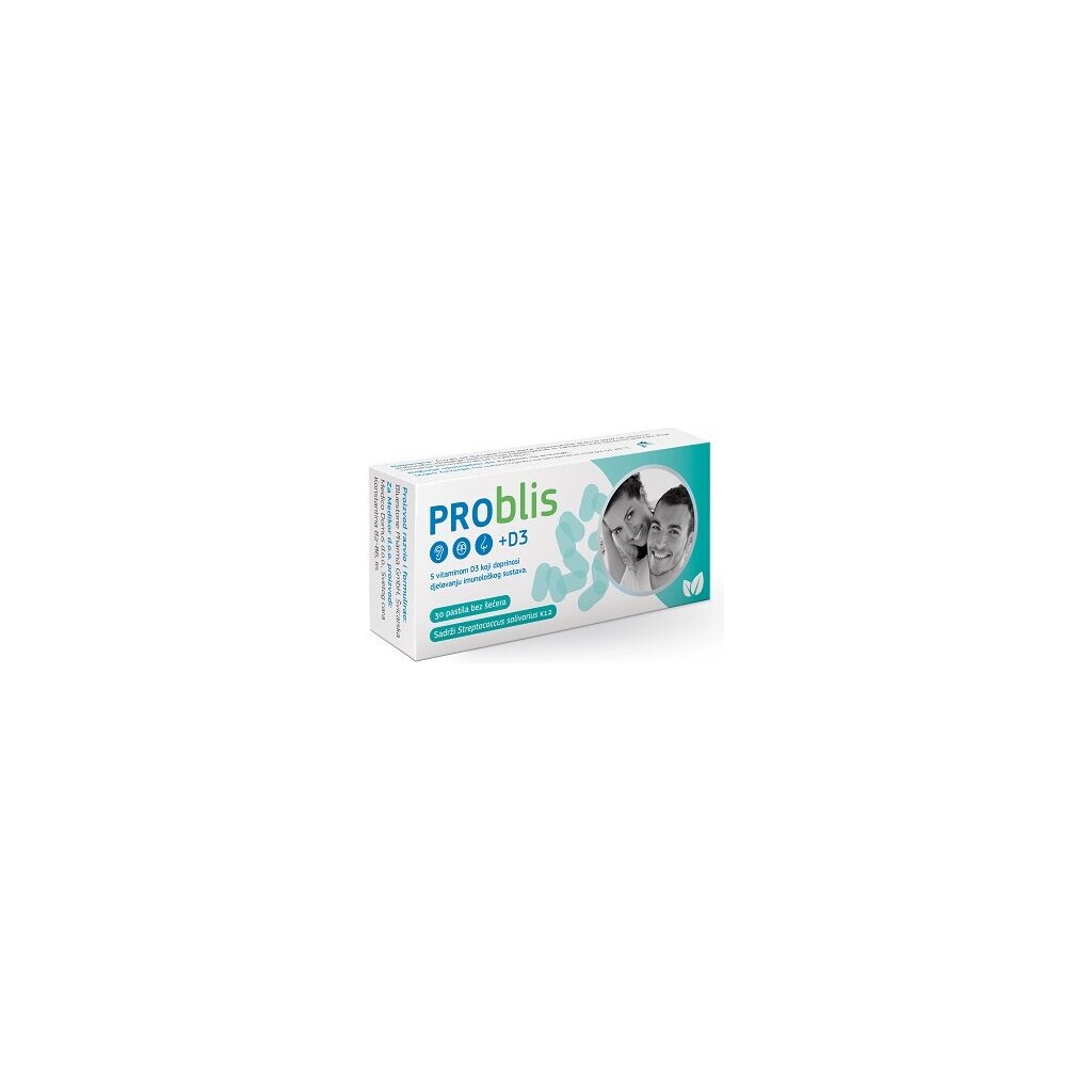 PROBLIS + D3 PASTILE A30