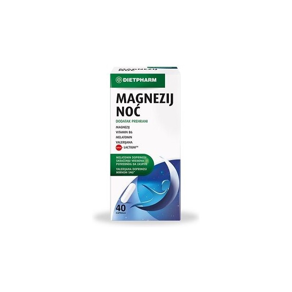 DIETPHARM MAGNEZIJ NOĆ KAPSULE A40