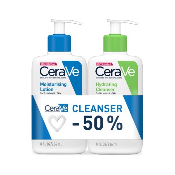 CERAVE HIDRATANTNI LOSION 236ML+ EMULZIJA ZA ČIŠĆENJE 236ML