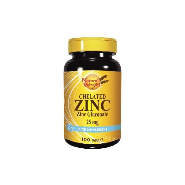 NATURAL WEALTH CINK 25 MG KELIRANI 100 TABLETA