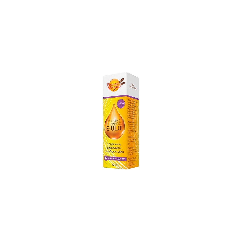 NATURAL WEALTH VITAMINSKO E-ULJE 60ML