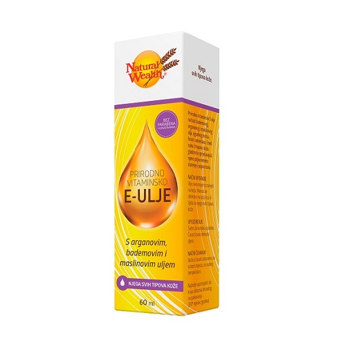 NATURAL WEALTH VITAMINSKO E-ULJE 60ML