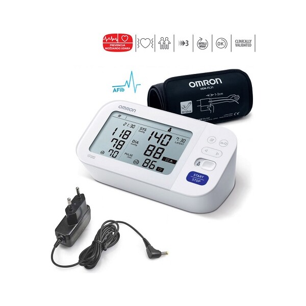 TLAKOMJER OMRON M6 COMFORT + ADAPTER