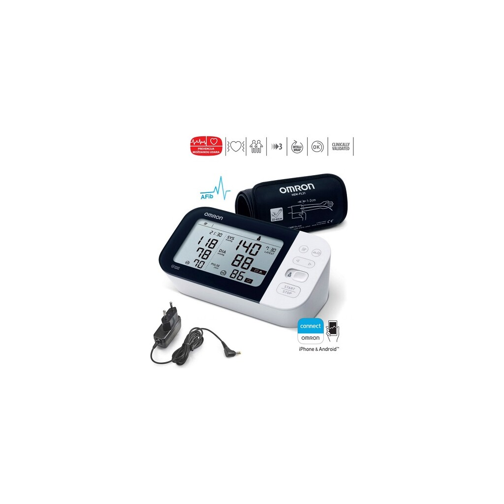 TLAKOMJER OMRON M7 INTELLI IT + ADAPTER