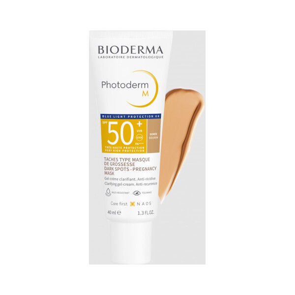 BIODERMA PHOTODERM M SPF50 TONIRANA KREMA GOLDEN 40ML