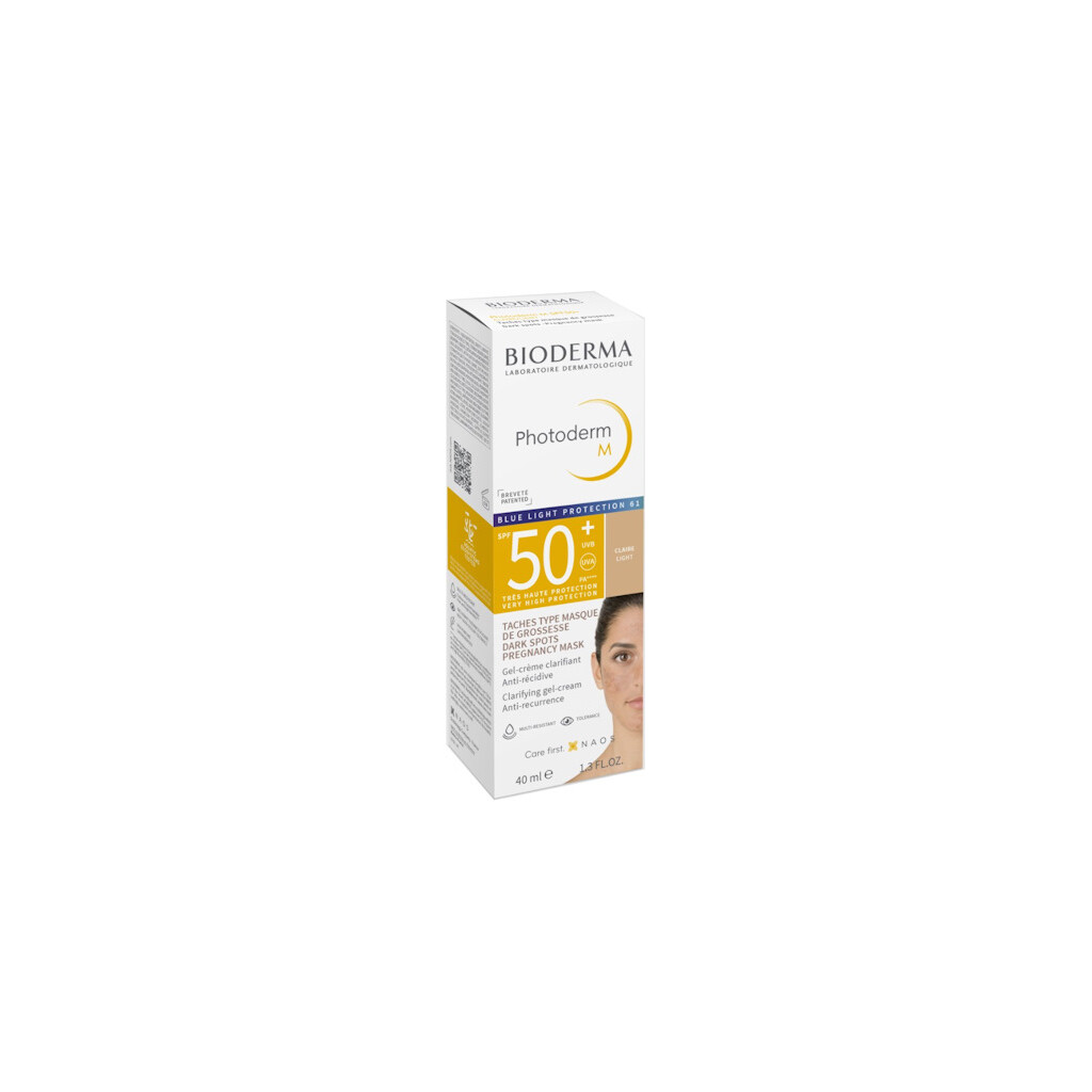 BIODERMA PHOTODERM M SPF50 TONIRANA KREMA LIGHT 40ML