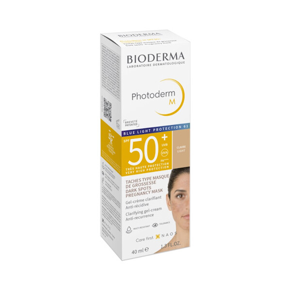 BIODERMA PHOTODERM M SPF50 TONIRANA KREMA LIGHT 40ML