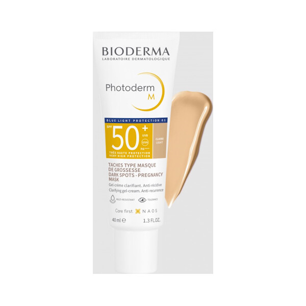 BIODERMA PHOTODERM M SPF50 TONIRANA KREMA LIGHT 40ML