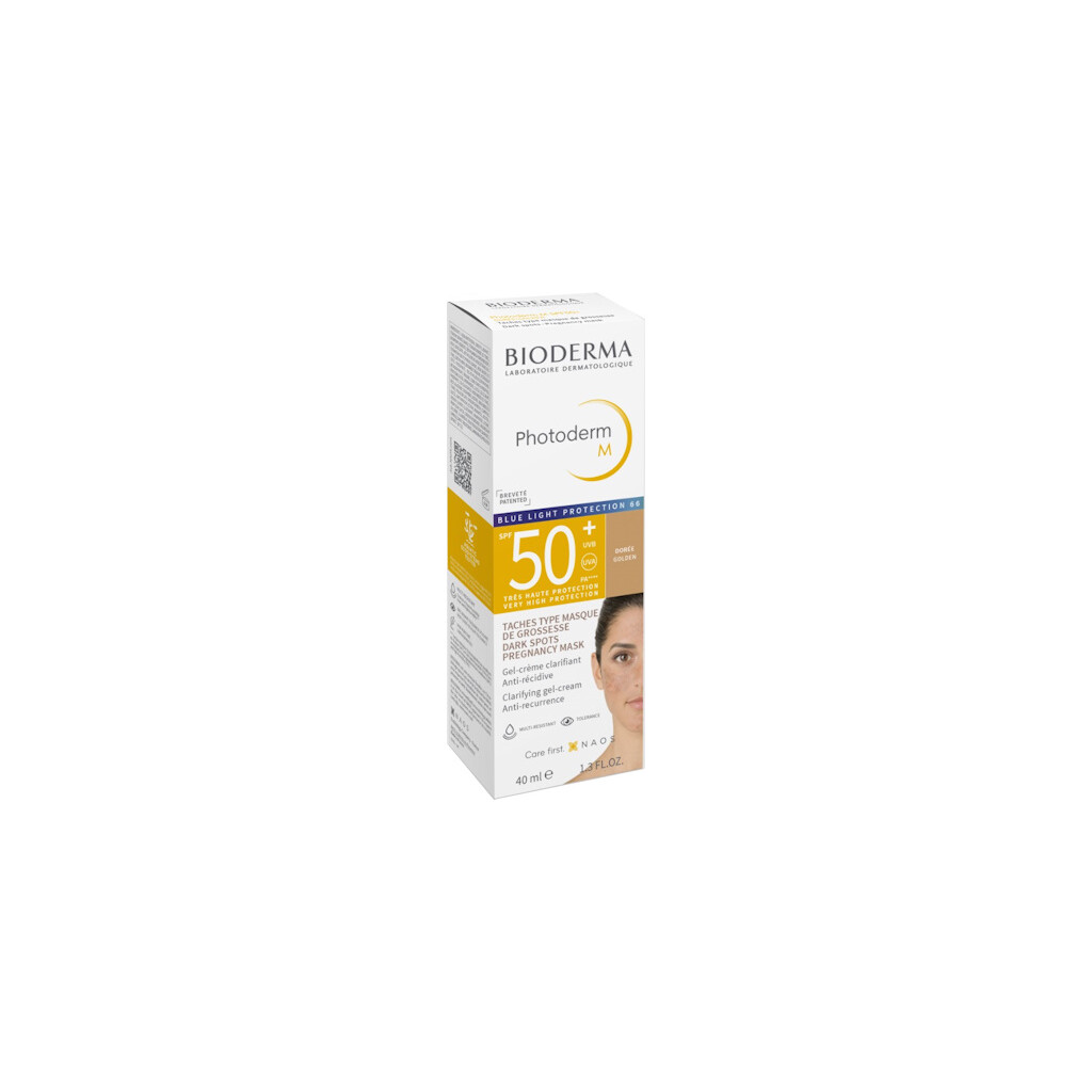 BIODERMA PHOTODERM M SPF50 TONIRANA KREMA GOLDEN 40ML