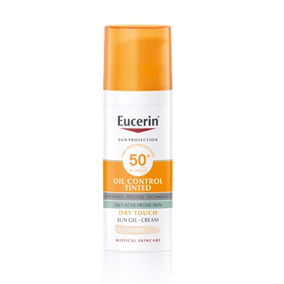 EUCERIN SUN OIL CONTROL TINTED GEL KREMA SPF50+ LIGHT