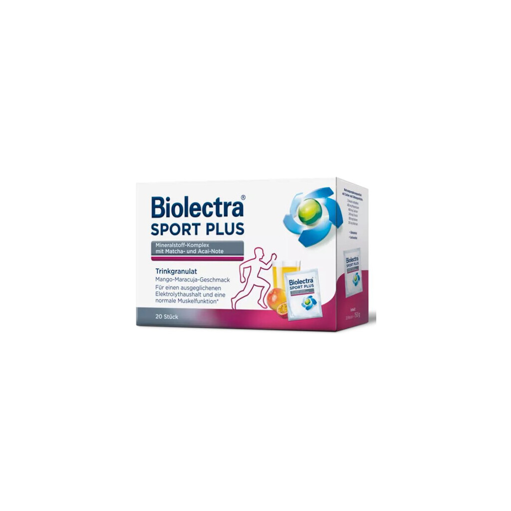BIOLECTRA MAGNEZIJ SPORT PLUS VREĆICE A20