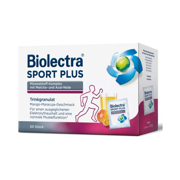 BIOLECTRA MAGNEZIJ SPORT PLUS VREĆICE A20