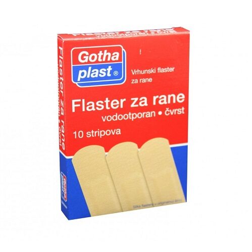 FLASTER ZA RANE VODOOTPORAN STRIP GOTHAPLAST A10