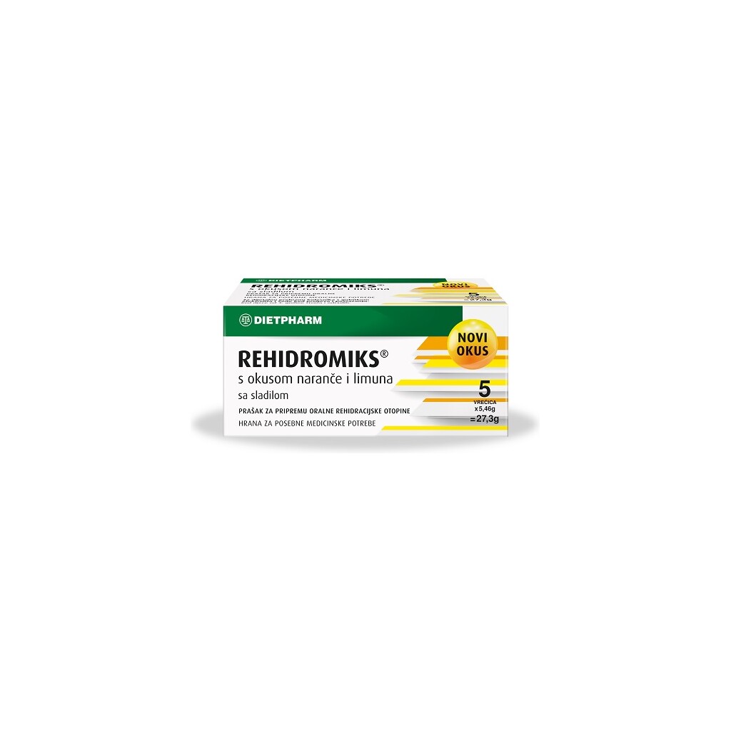 REHIDROMIKS NARANČA LIMUN DIETPHARM