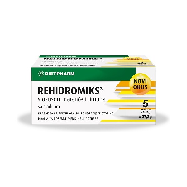 REHIDROMIKS NARANČA LIMUN DIETPHARM