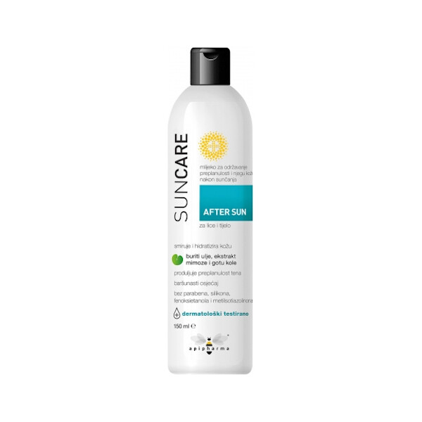 SUNCARE MLIJEKO POSLIJE SUNČANJA 150ML APIPHARMA