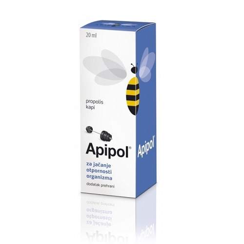 APIPHARMA APIPOL ALKOHOLNE KAPI PROPOLISA 20ML