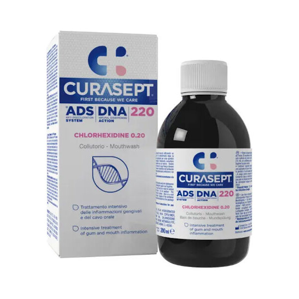 CURASEPT ADS | DNA 220 TEKUĆINA ZA USTA 200ML