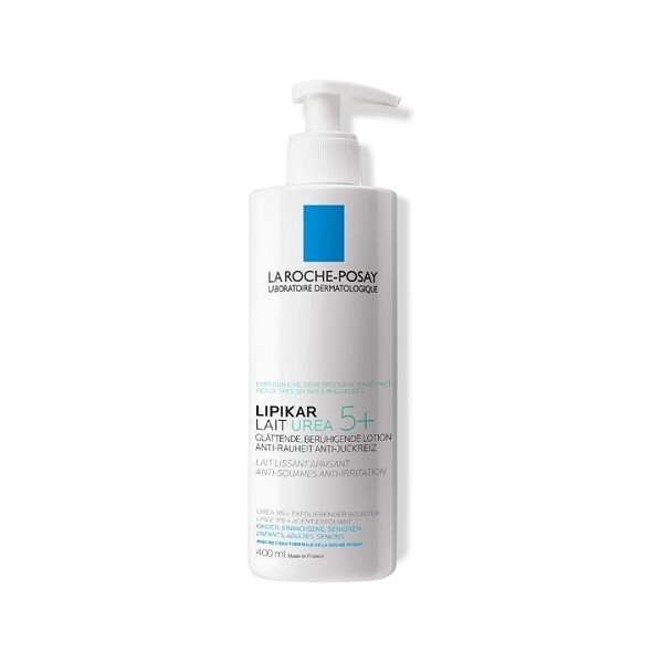 LA ROCHE-POSAY LIPIKAR MLIJEKO UREA 5+ 400ML